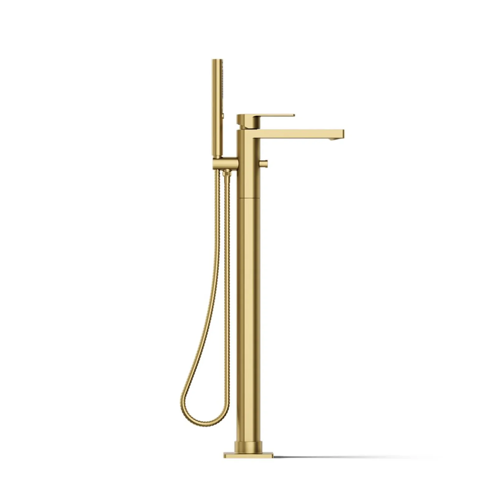 Floor-mount bath filler trim with handshower^Kohler Hot