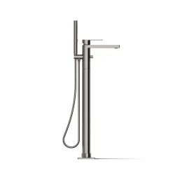 Floor-mount bath filler trim with handshower^Kohler Hot
