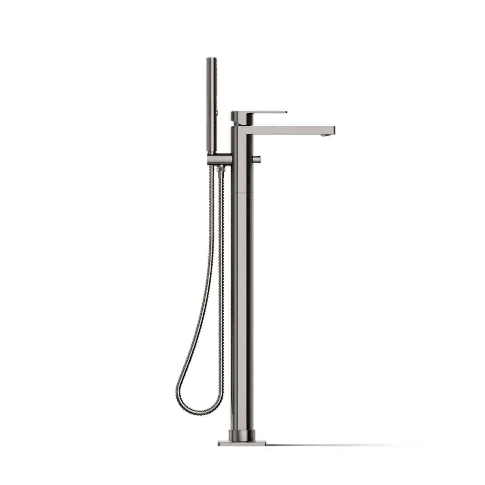 Floor-mount bath filler trim with handshower^Kohler Hot