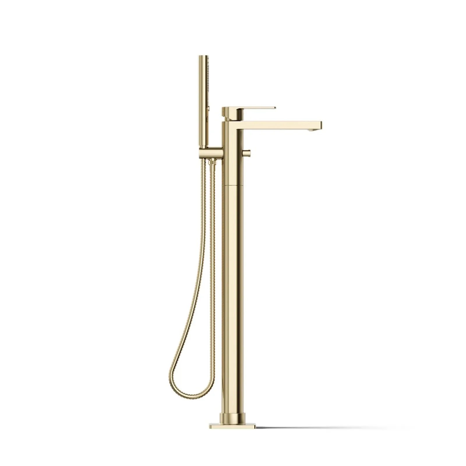 Floor-mount bath filler trim with handshower^Kohler Hot