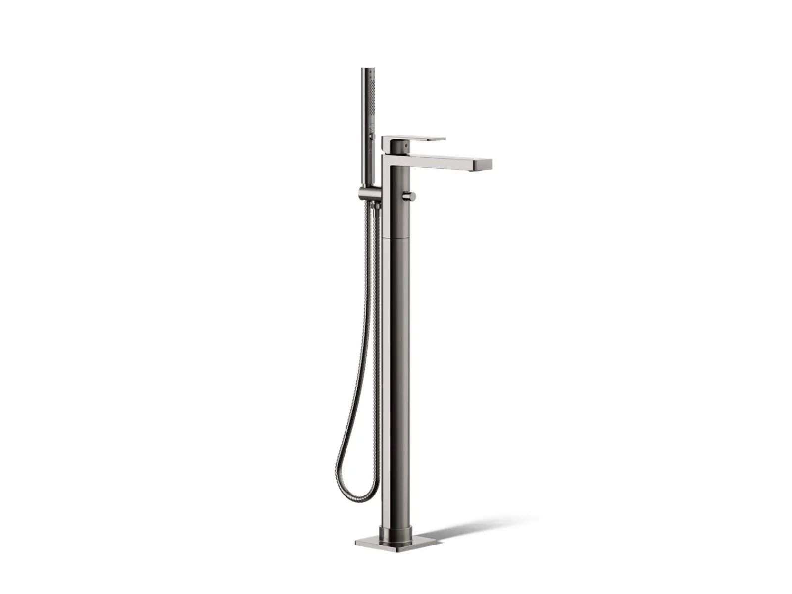 Floor-mount bath filler trim with handshower^Kohler Hot