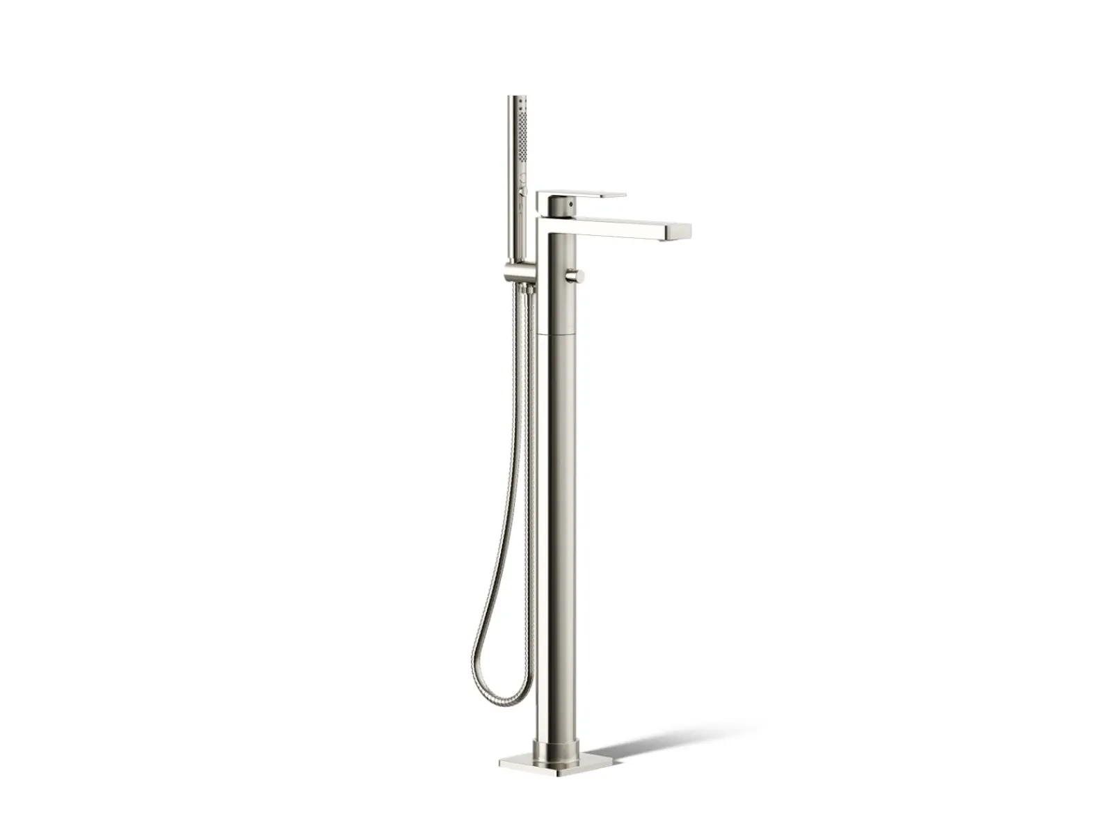 Floor-mount bath filler trim with handshower^Kohler Hot