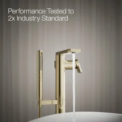 Floor-mount bath filler trim with handshower^Kohler Outlet