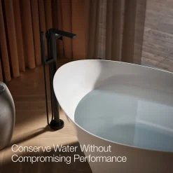 Floor-mount bath filler trim with handshower^Kohler Outlet