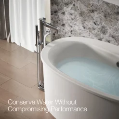 Floor-mount bath filler trim with handshower^Kohler Discount