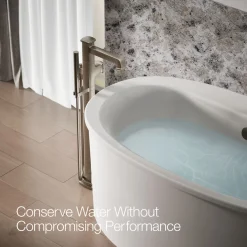 Floor-mount bath filler trim with handshower^Kohler Discount