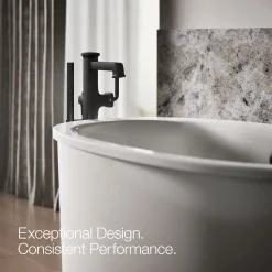Floor-mount bath filler trim with handshower^Kohler Discount