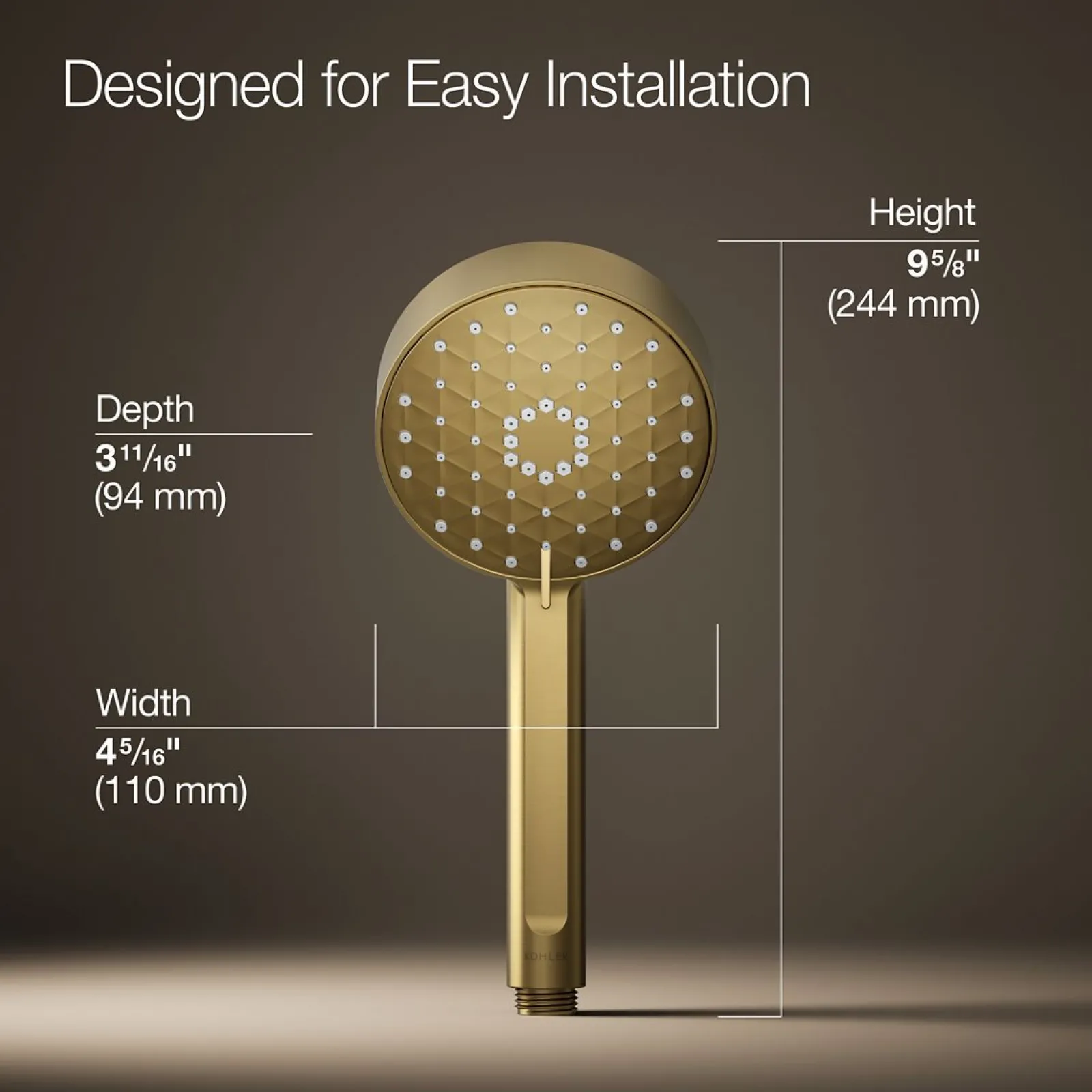 Four-function handshower, 1.75 gpm^Kohler Discount