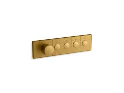 Four-outlet recessed mechanical thermostatic valve control^Kohler Clearance