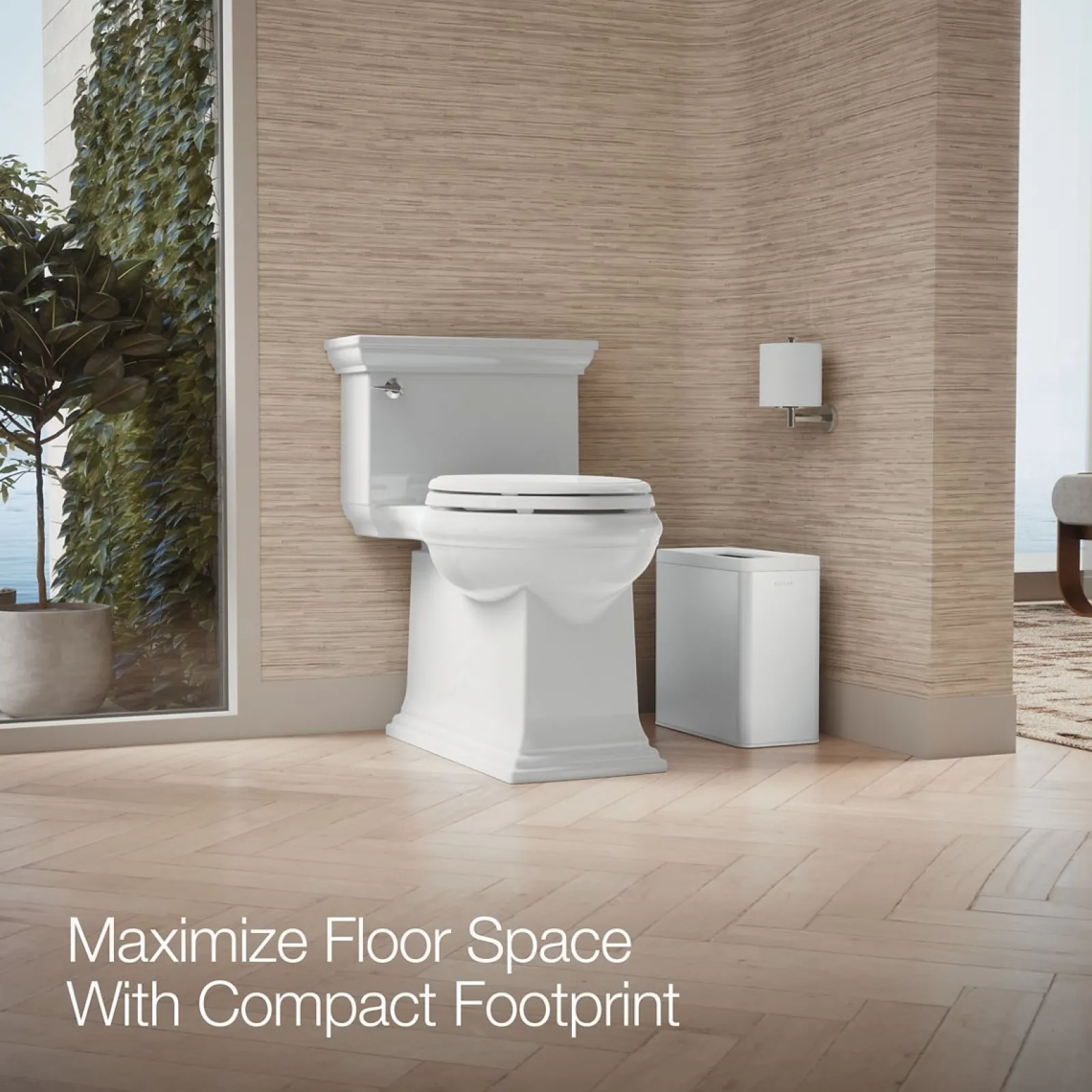 3-gallon open-top trash can^Kohler Sale