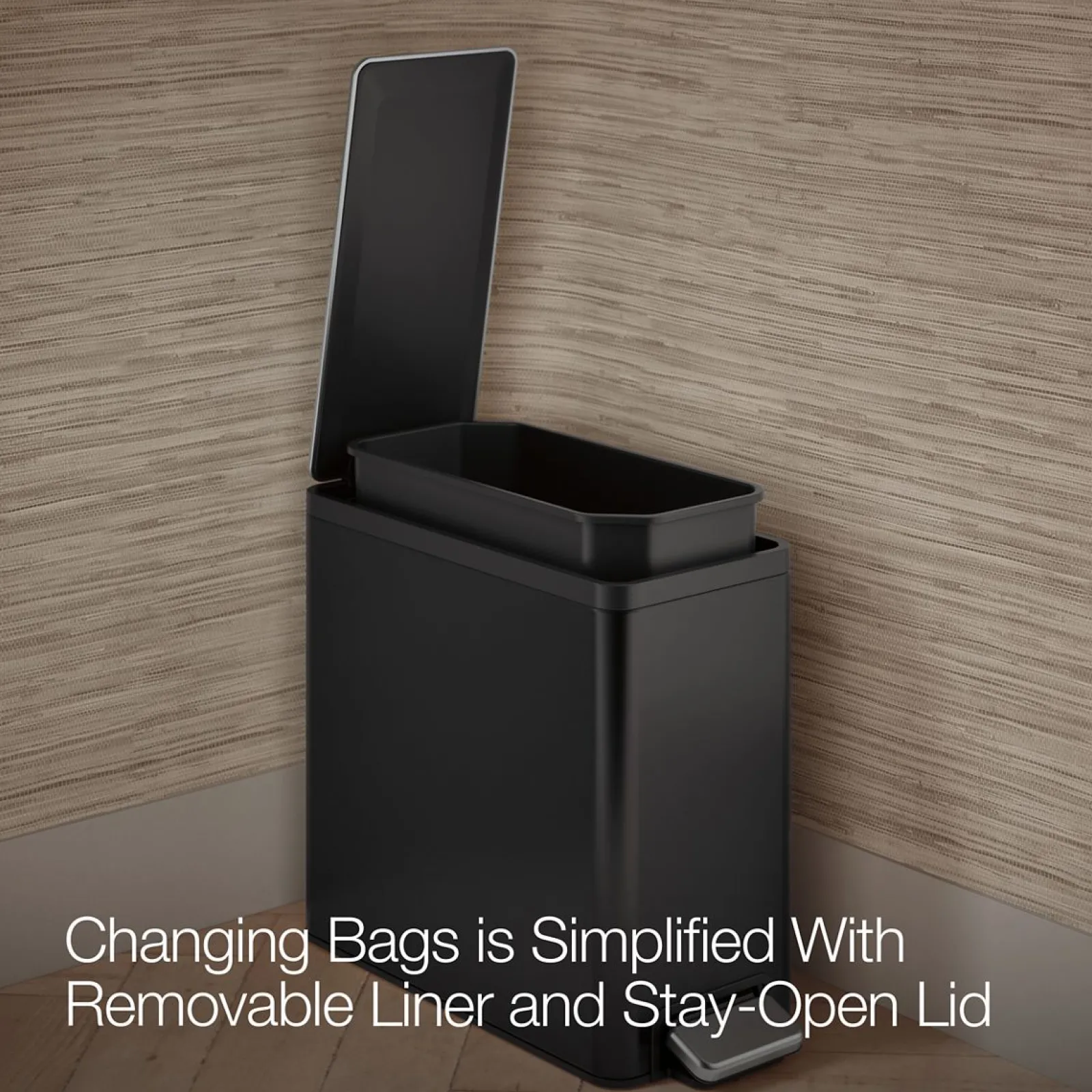 2.5-gallon slim step trash can^Kohler Discount