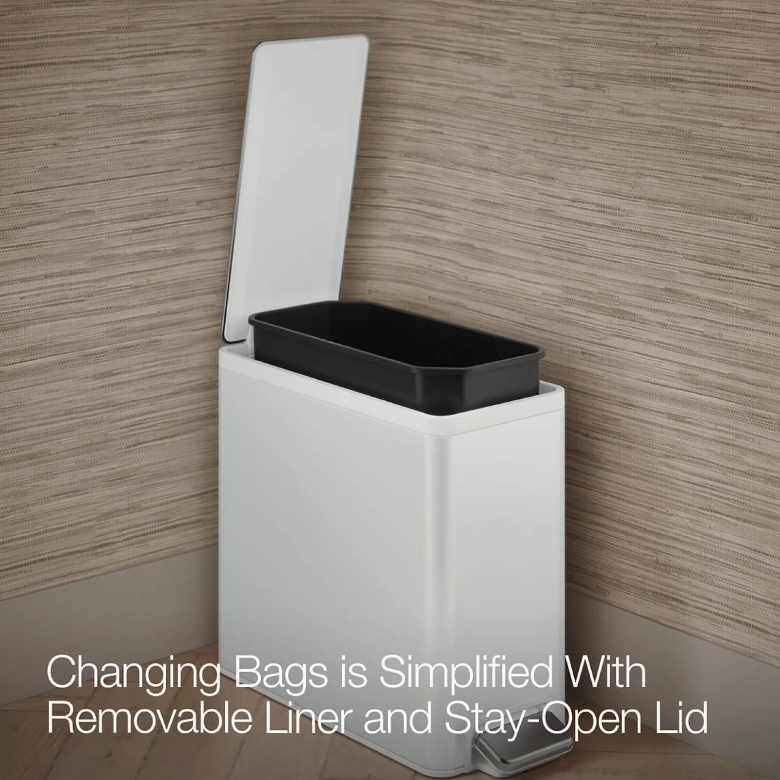 2.5-gallon slim step trash can^Kohler Discount