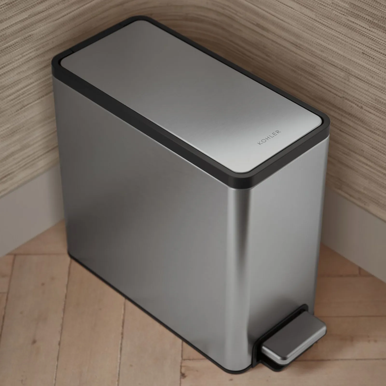 2.5-gallon slim step trash can^Kohler Discount