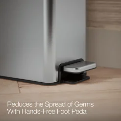 2.5-gallon slim step trash can^Kohler Discount