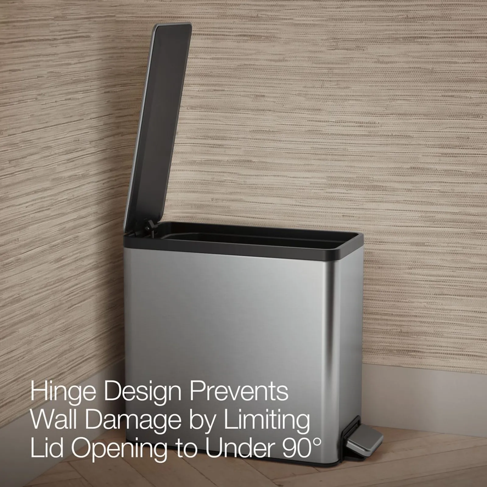2.5-gallon slim step trash can^Kohler Discount