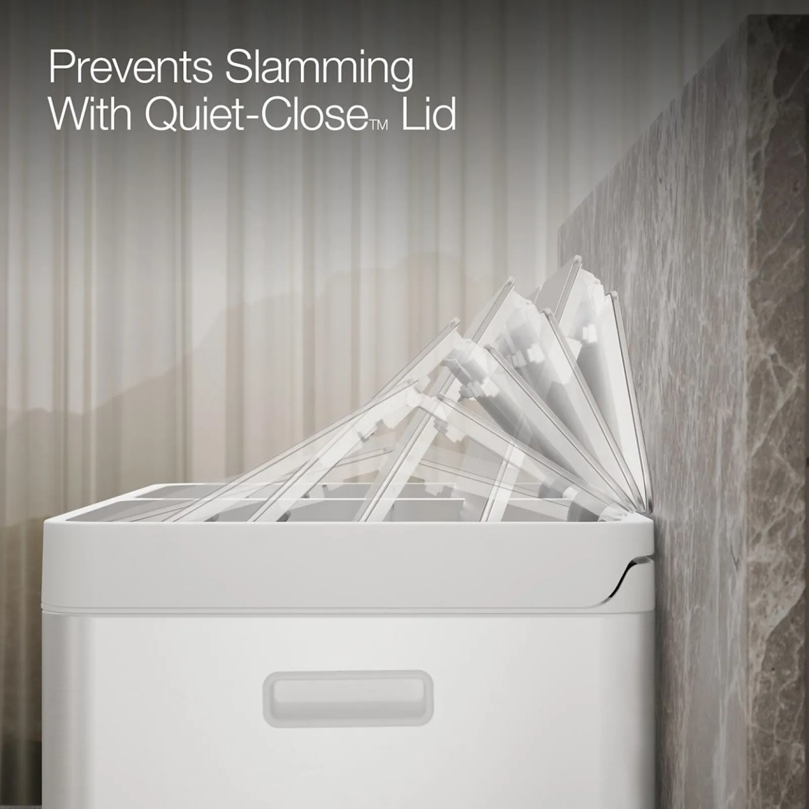 21.7-gallon dual-bin step trash can^Kohler Clearance