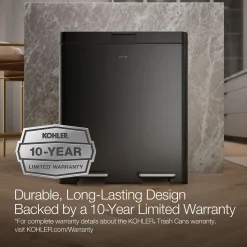 21.7-gallon dual-bin step trash can^Kohler Clearance