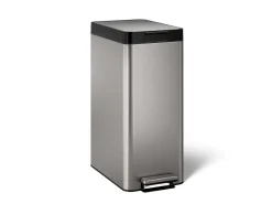 13-gallon slim step trash can with bifold lid^Kohler Sale