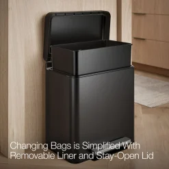 8-gallon step trash can^Kohler Hot
