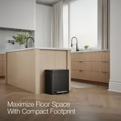 8-gallon step trash can^Kohler Hot
