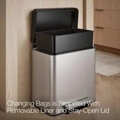 8-gallon step trash can^Kohler Hot