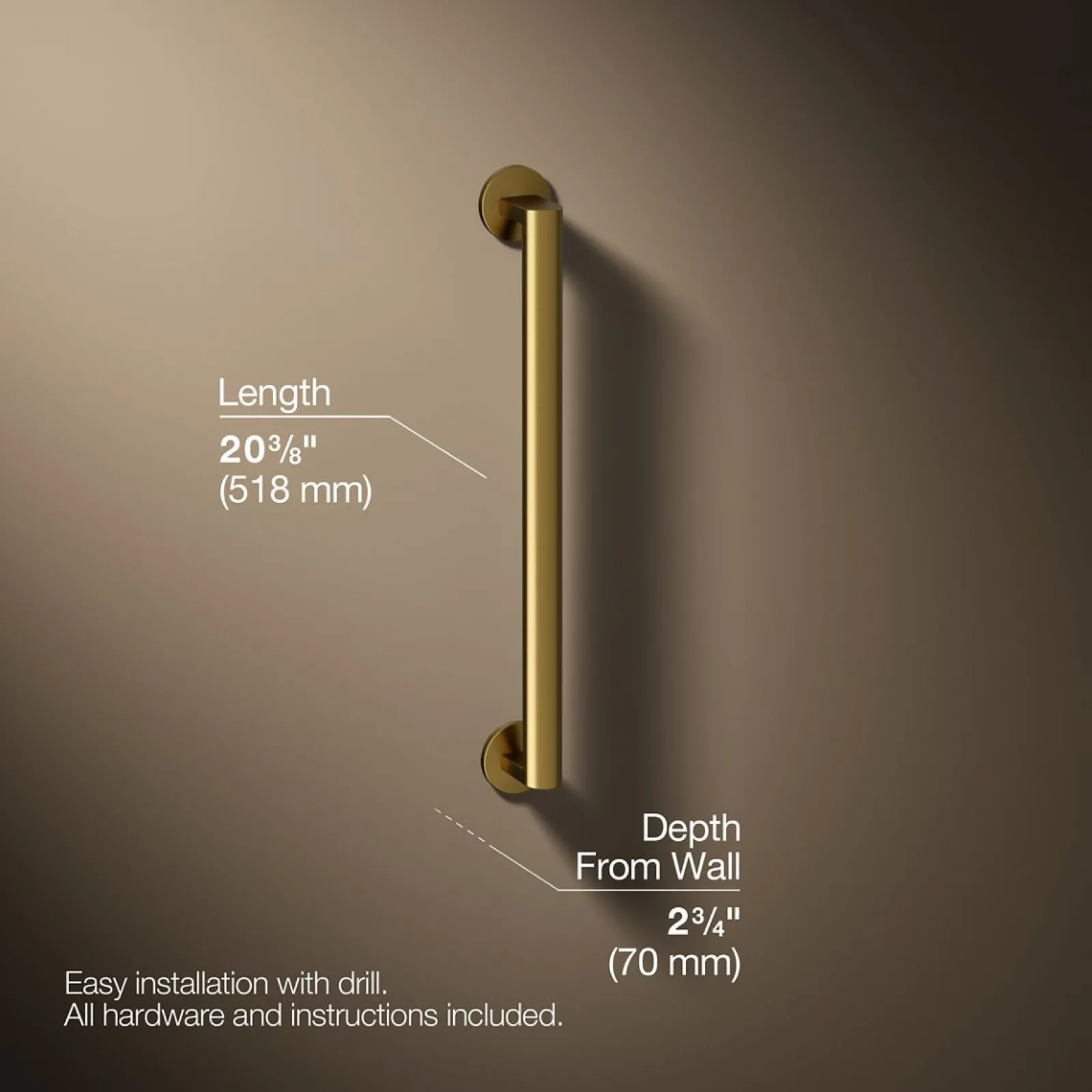 18" grab bar^Kohler Discount