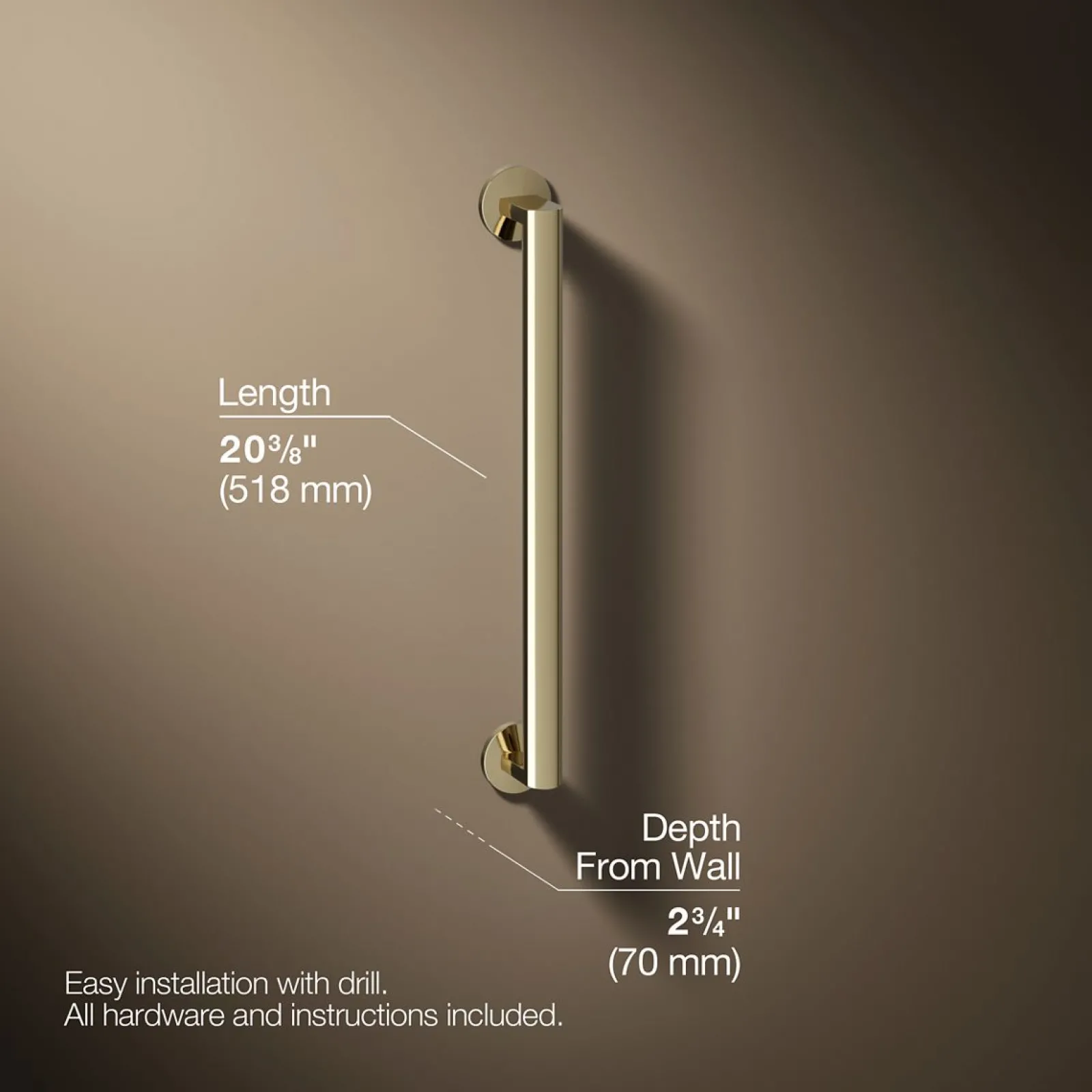 18" grab bar^Kohler Discount