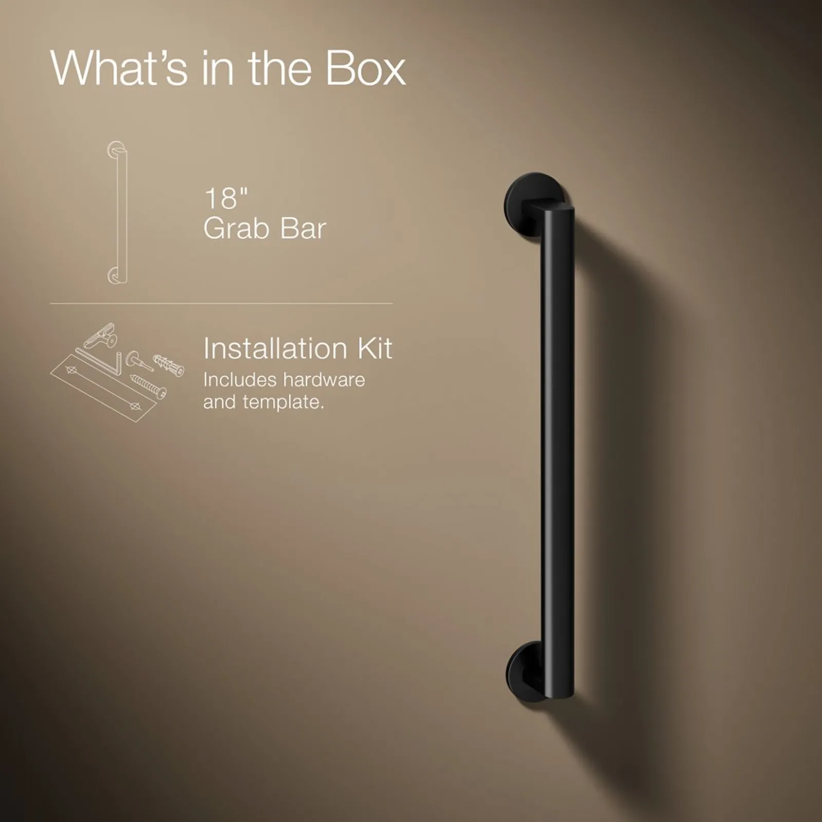 18" grab bar^Kohler Discount