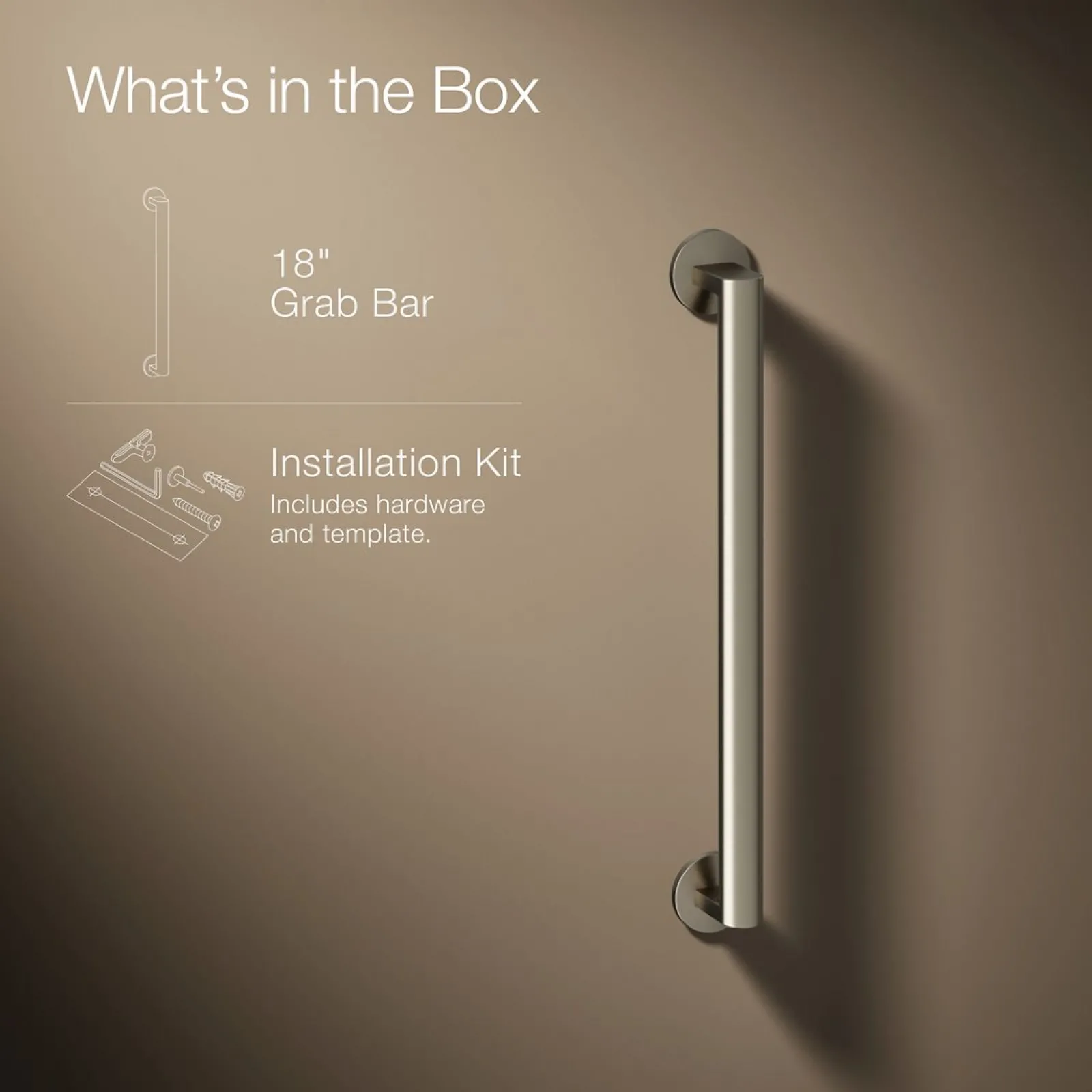 18" grab bar^Kohler Discount