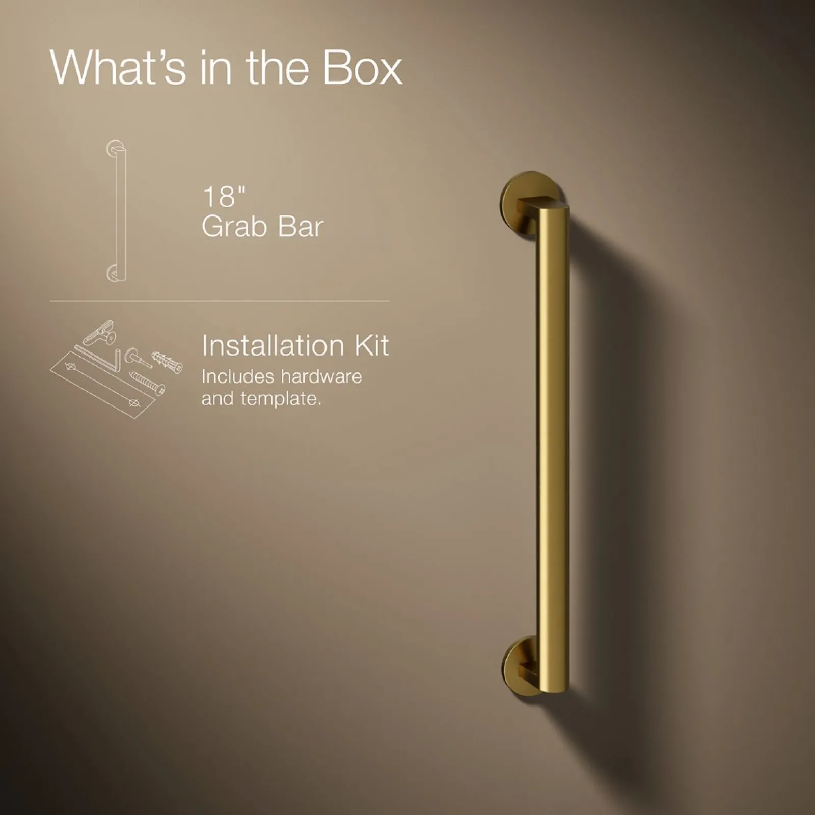 18" grab bar^Kohler Discount
