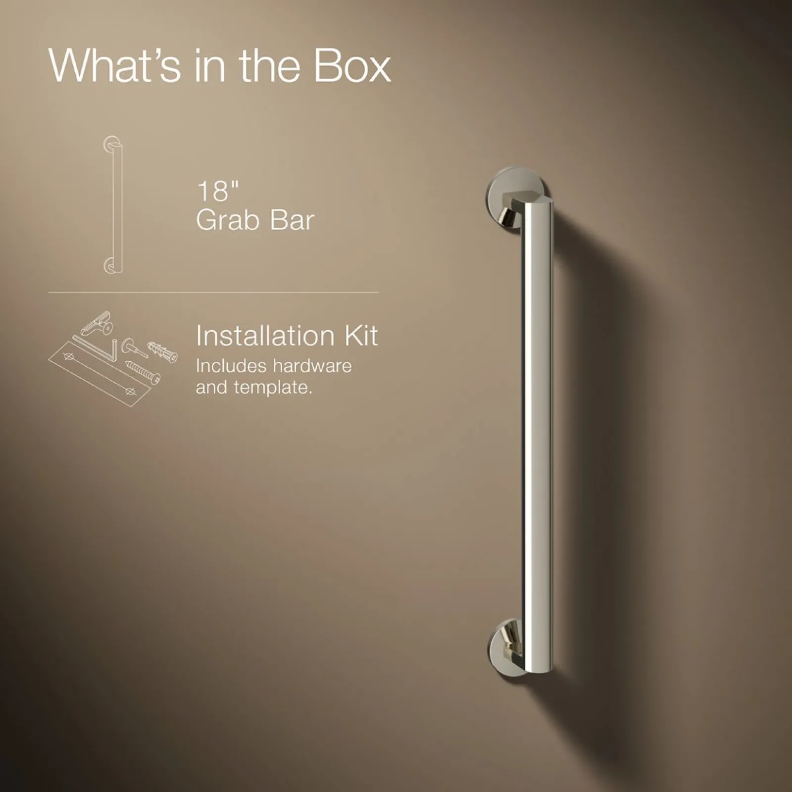 18" grab bar^Kohler Discount