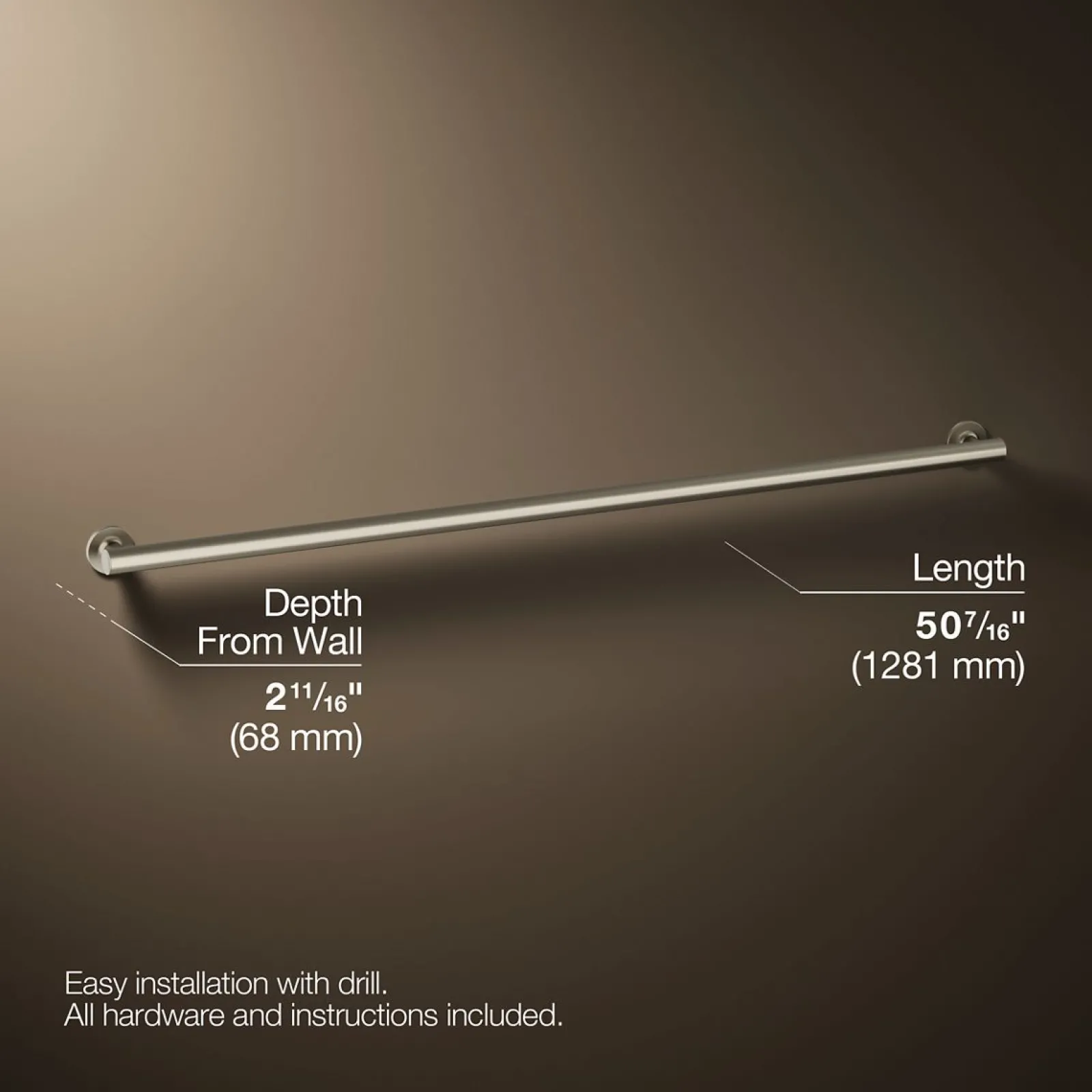 48" grab bar^Kohler Hot