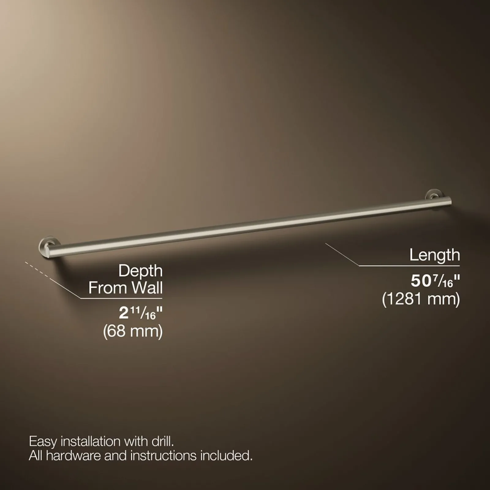 48" grab bar^Kohler Hot