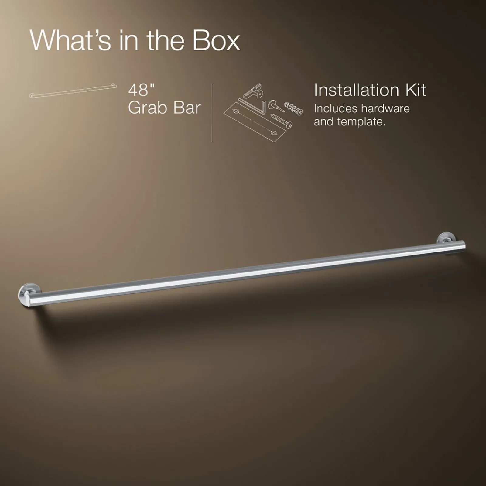 48" grab bar^Kohler Hot