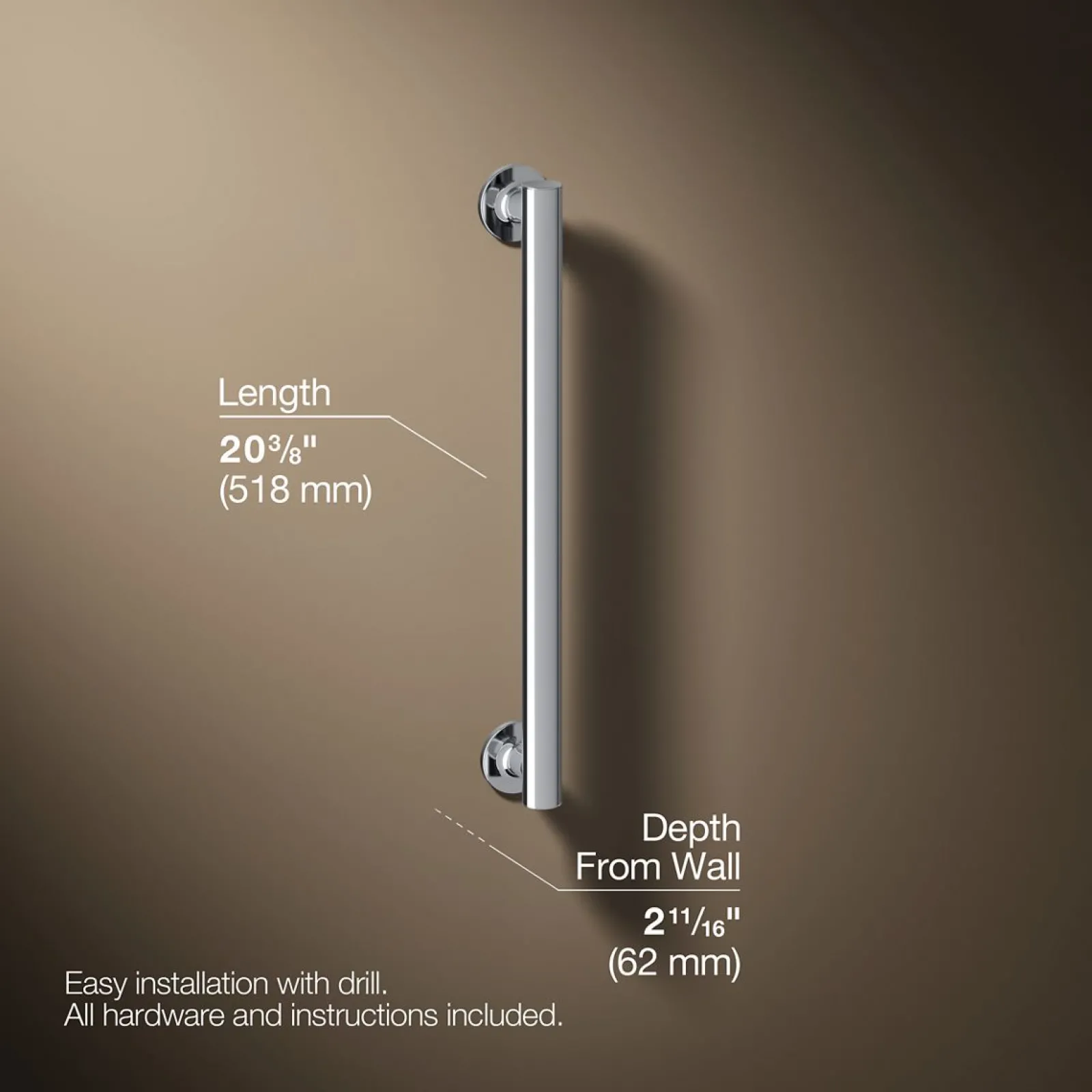 18" grab bar^Kohler Discount