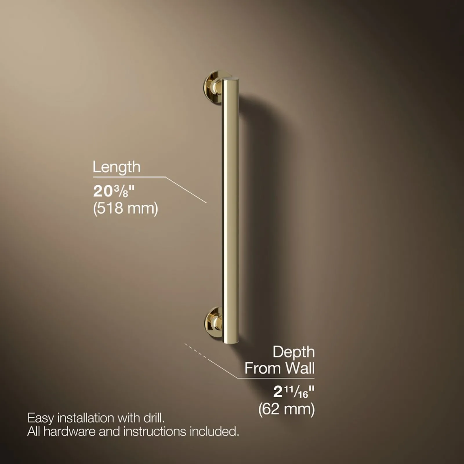 18" grab bar^Kohler Discount