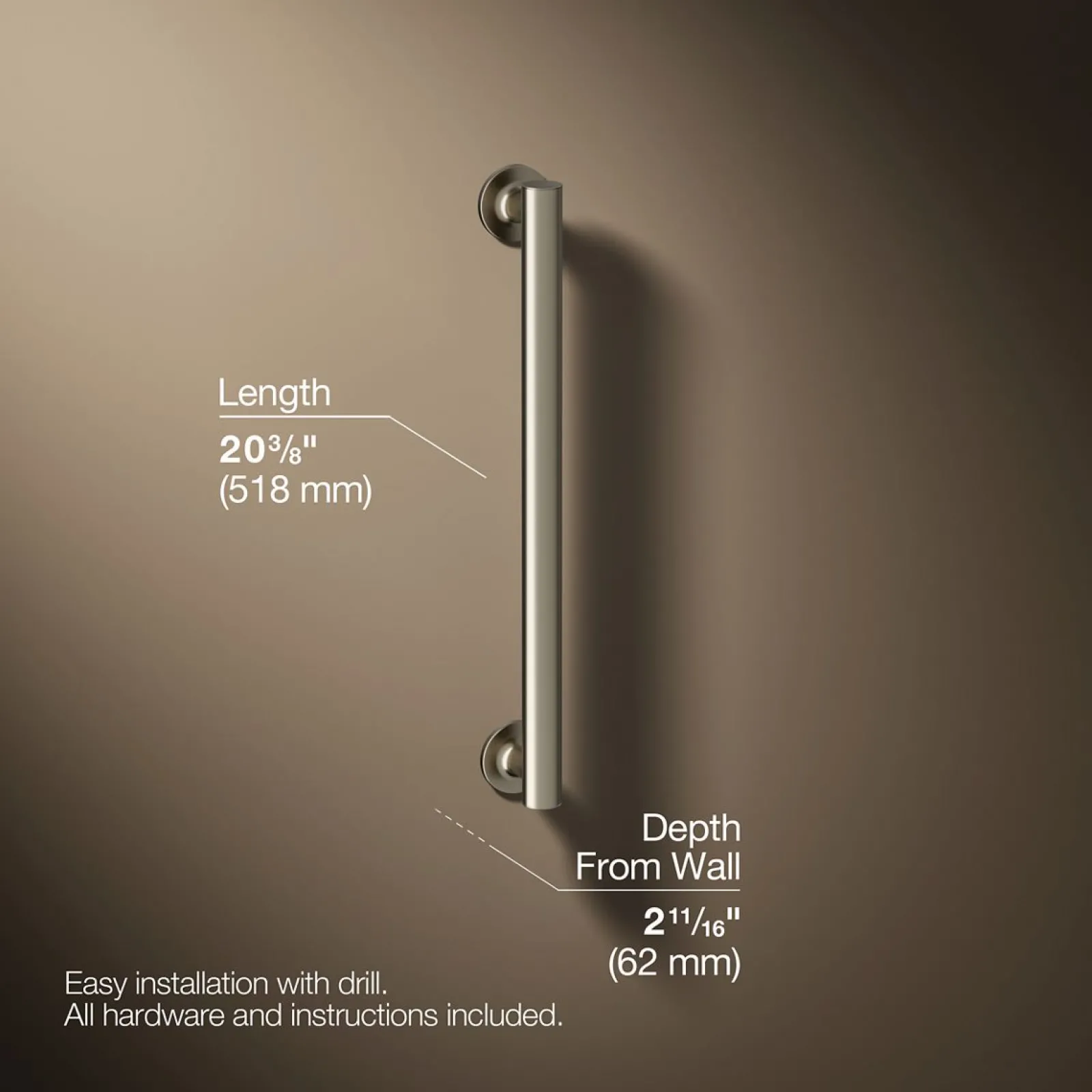 18" grab bar^Kohler Discount