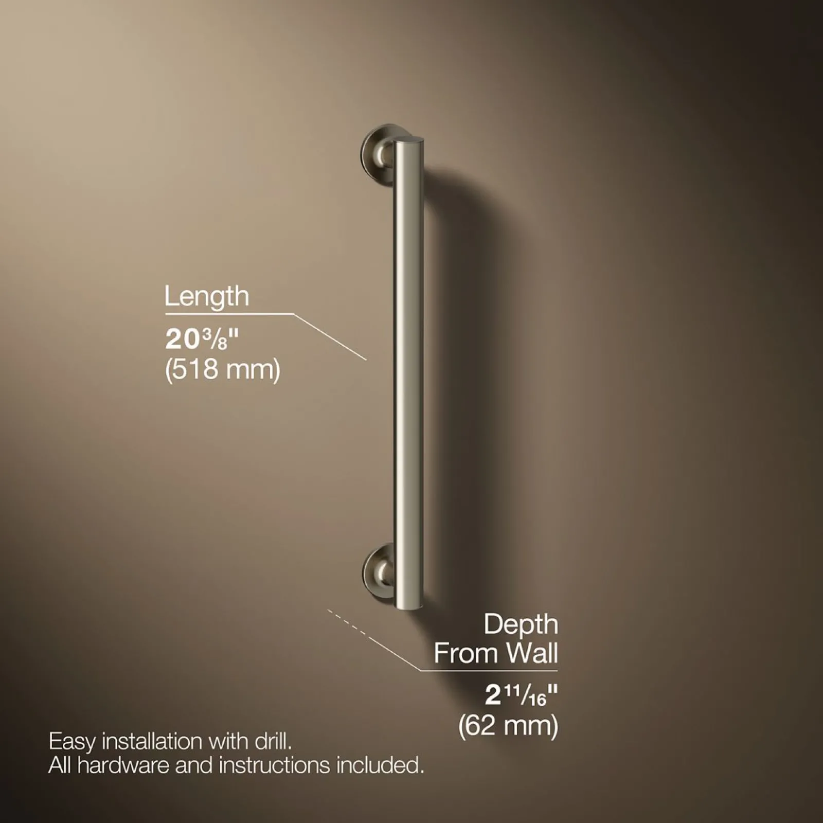 18" grab bar^Kohler Discount