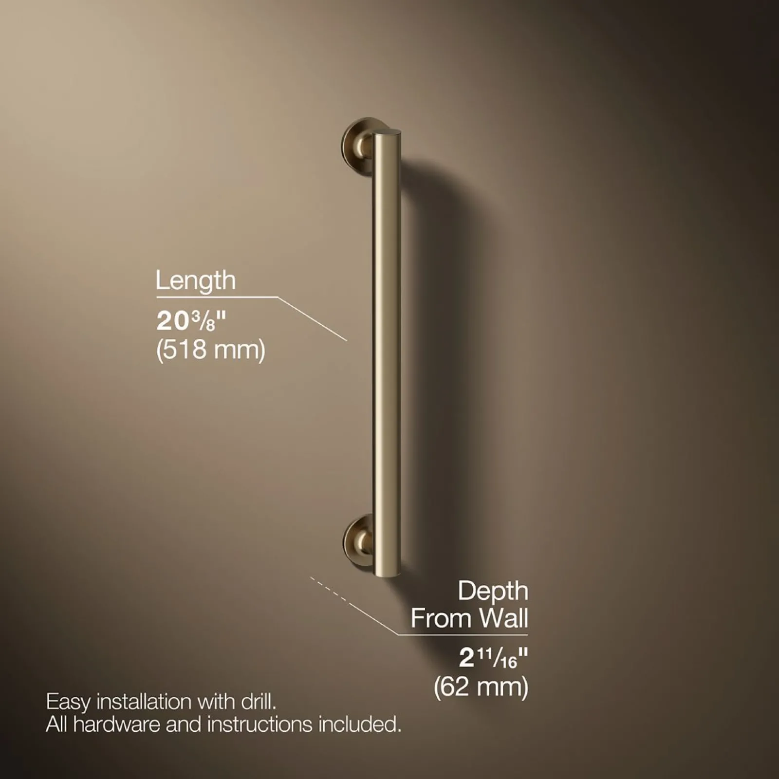18" grab bar^Kohler Discount