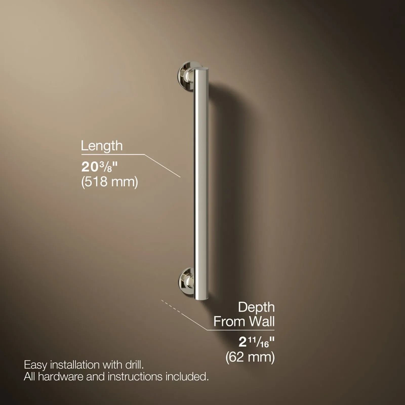 18" grab bar^Kohler Discount