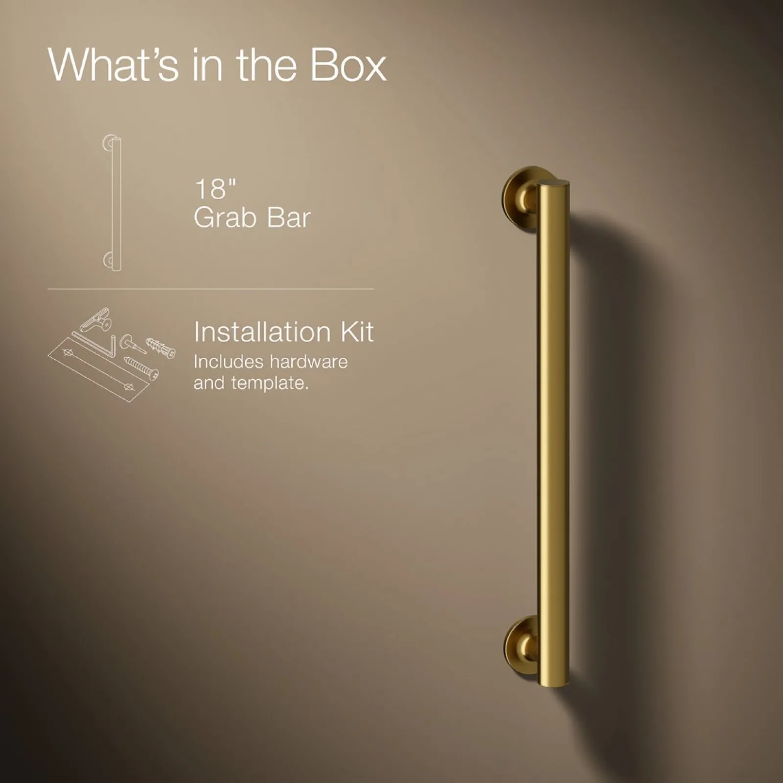 18" grab bar^Kohler Discount