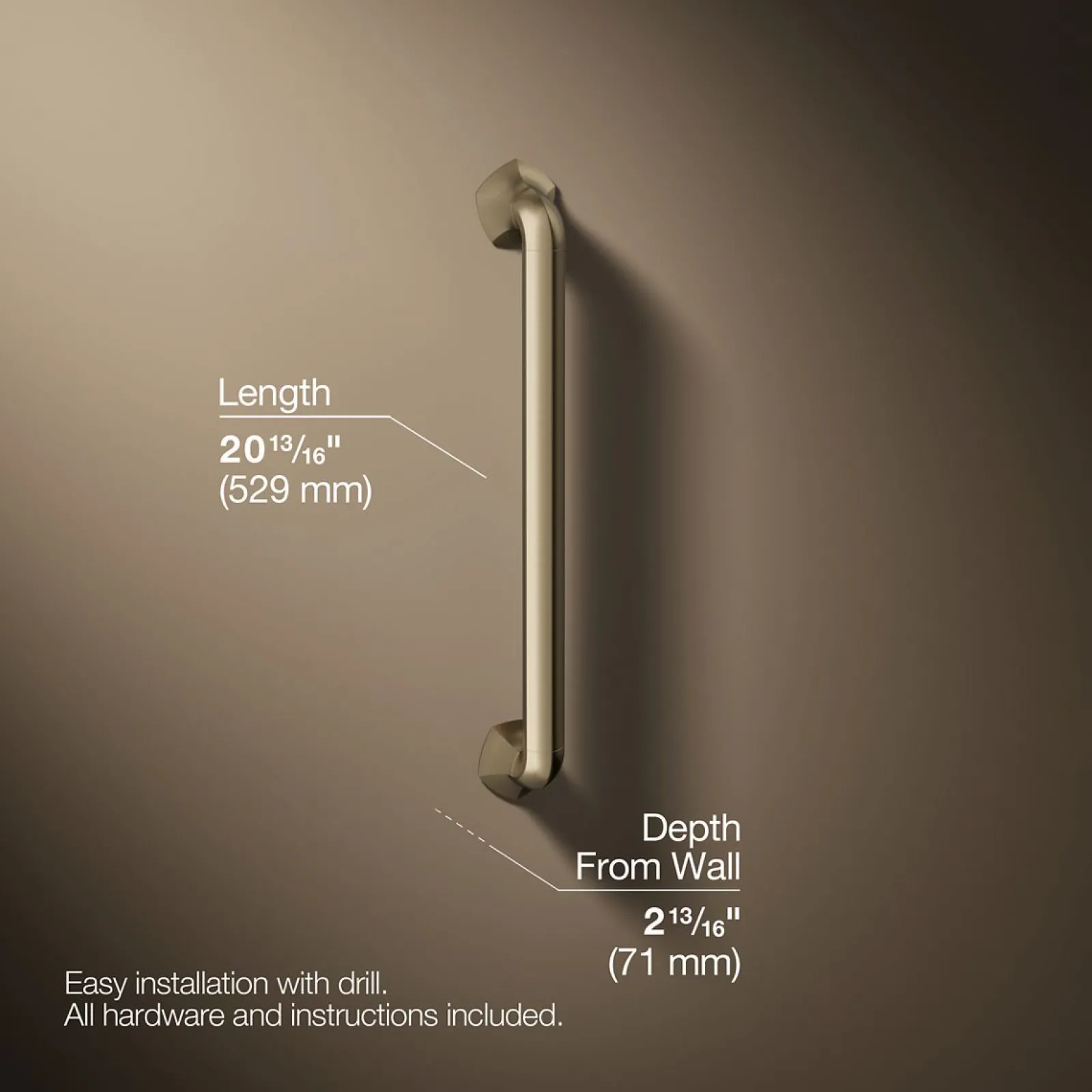 18" grab bar^Kohler Discount