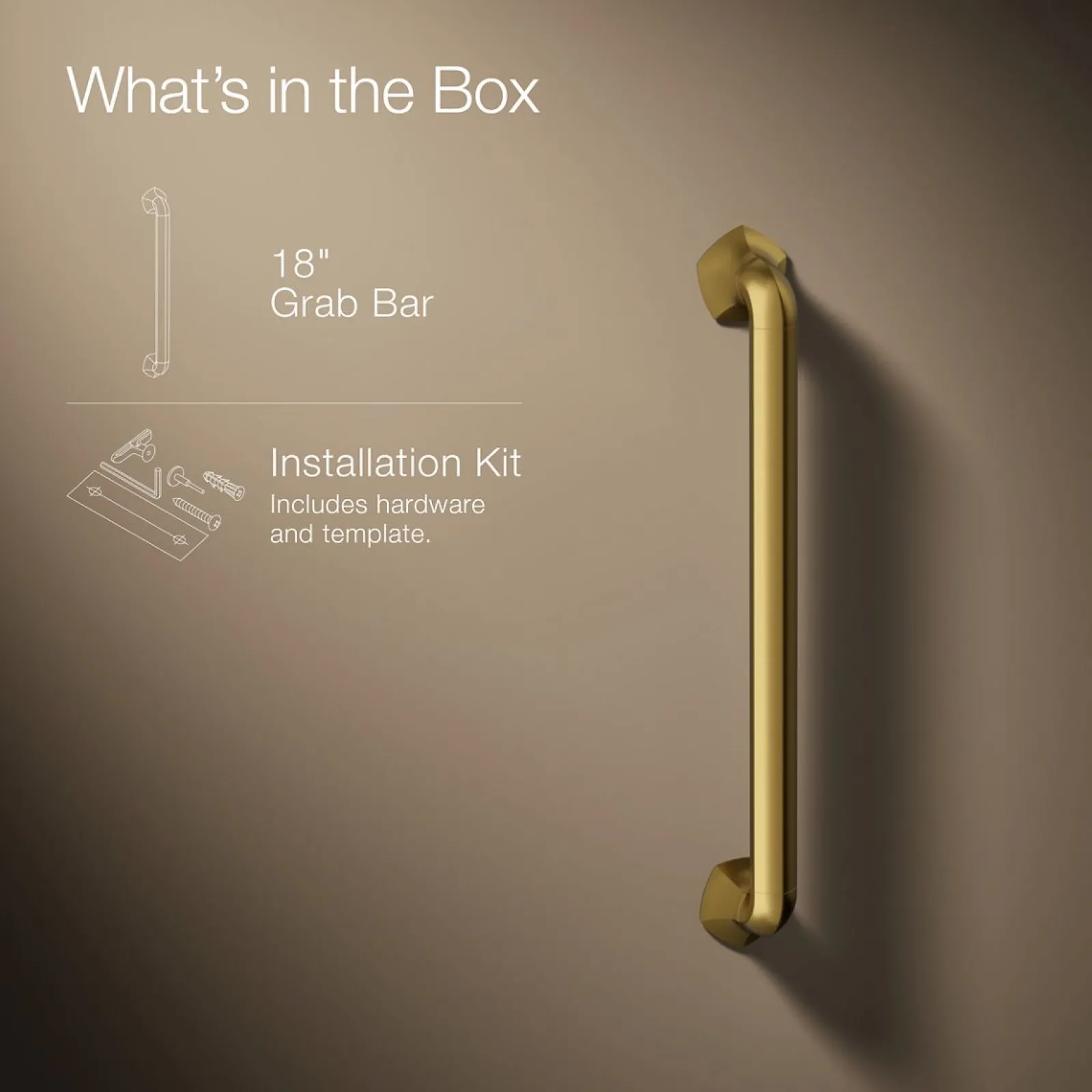 18" grab bar^Kohler Discount