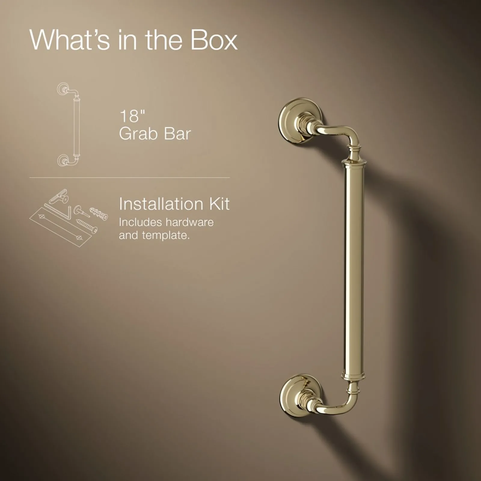 18" grab bar^Kohler Outlet