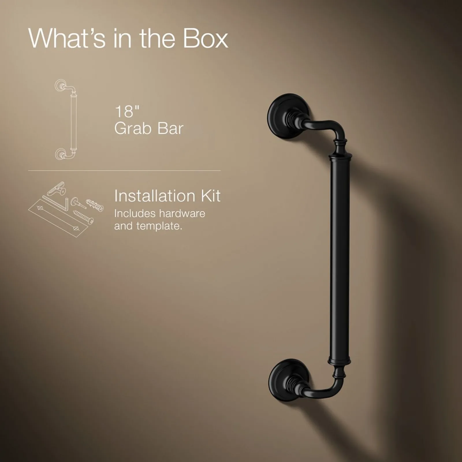 18" grab bar^Kohler Outlet