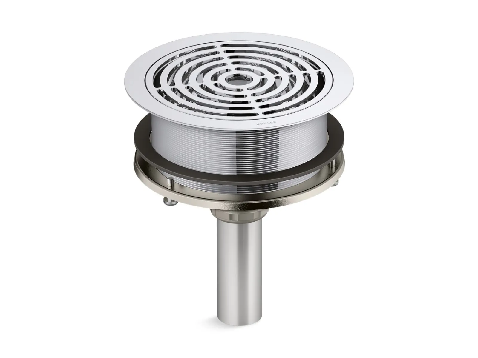Grated drain^Kohler New