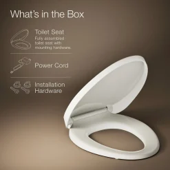 Heated Quiet-Close™ elongated toilet seat^Kohler Sale
