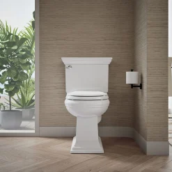 Heated ReadyLatch® Quiet-Close™ round-front toilet seat^Kohler Online