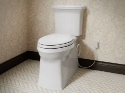 Heated ReadyLatch® Quiet-Close™ elongated toilet seat^Kohler Outlet