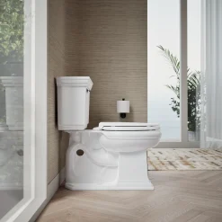 Heated ReadyLatch® Quiet-Close™ elongated toilet seat^Kohler Outlet